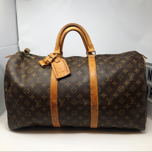 Louis Vuitton Handbags - Sold*Louis Vuitton Keepall 50 monogram travel bag